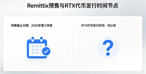 Remittix预售截止日期定于2026年第三季度：RTX代币何时发行？